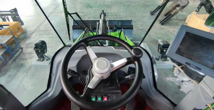 wheel loader steering wheel