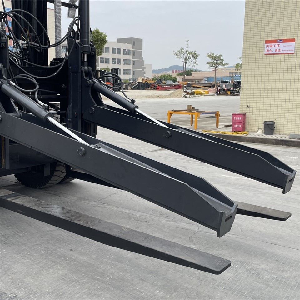 Forklift Steel Pipe Stabilizer Clamping System Handling Fixture Holding Device