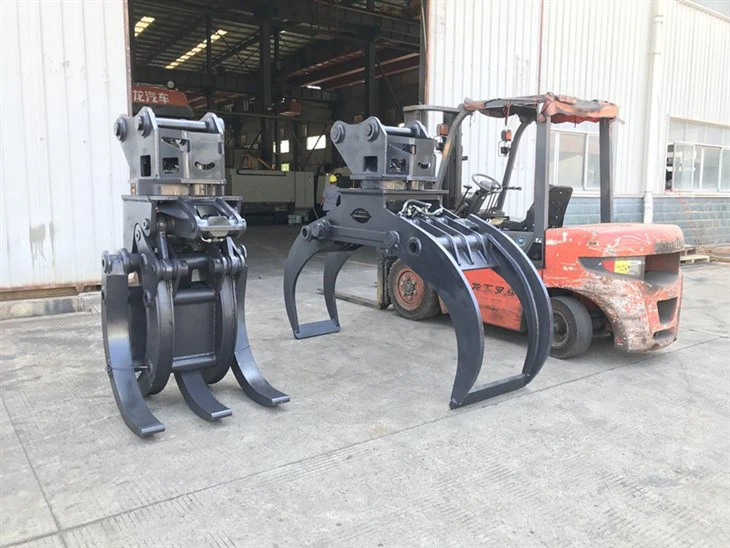 Heavy-Duty Excavator Grapple 6020