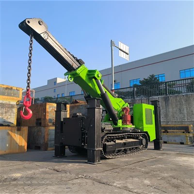 Forklift Derek Perayap Mini 25 Ton Dengan Boom Derek