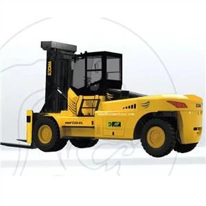 25 ton Baterai Iithium Forklift Tugas Berat Listrik di pabrik Baja