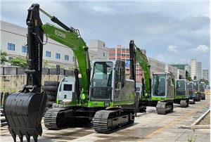 Excavator Listrik Rentang Kapasitas Penuh SOCMA